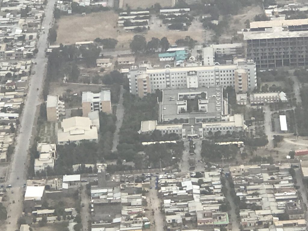drone view of Ayder Comprehensive Specialized Hospital